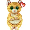 Ty Beabie Bellies Mango the Gold Striped Cat Plush