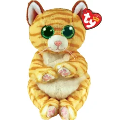 Ty Beabie Bellies Mango the Gold Striped Cat Plush