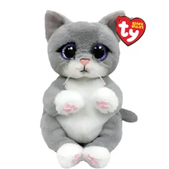 Ty Beabie Bellies Morgan the Grey Cat Plush