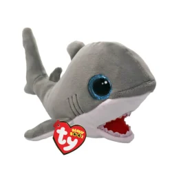 Ty Beanie Boos Finnegan the Grey Shark Plush