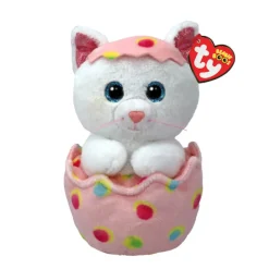 Ty Beanie Boos Giggles the Cat in Egg Plush