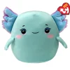 Ty Beanie Squishies Charlie the Blue Axolotl 10-Inch Plush