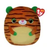 Ty Beanie Squishies Tiggy the Brown Tiger 10-Inch Plush