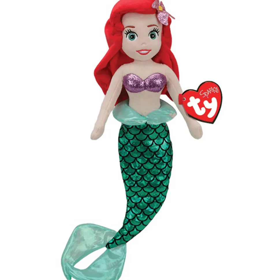 Ty Disney Princess Ariel 15" Mermaid Plush Doll