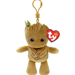 Ty Marvel Groot Plush Clip