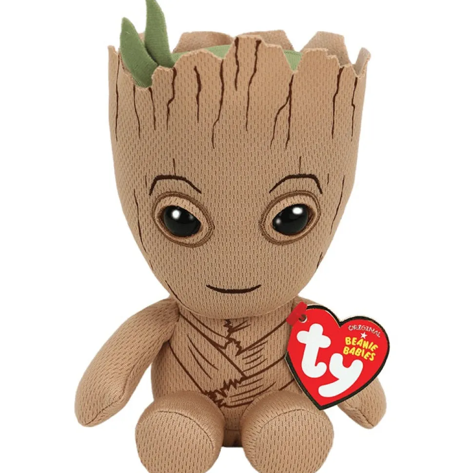 Ty Marvel Guardians of the Galaxy Groot 8" Plush