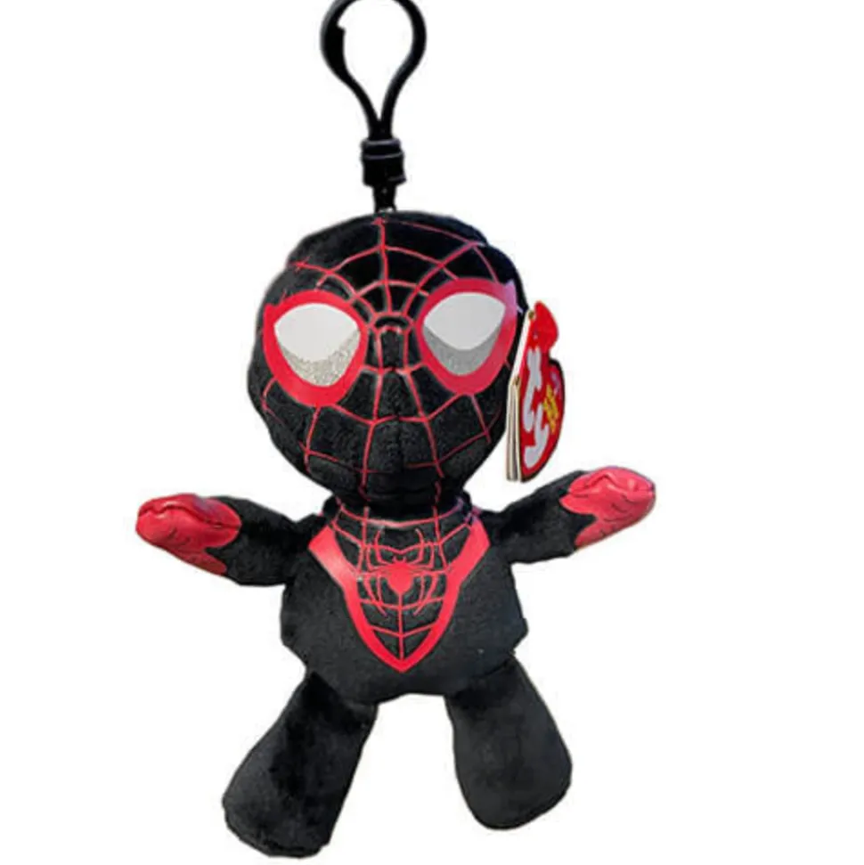 Ty Marvel Miles Morales Plush Clip
