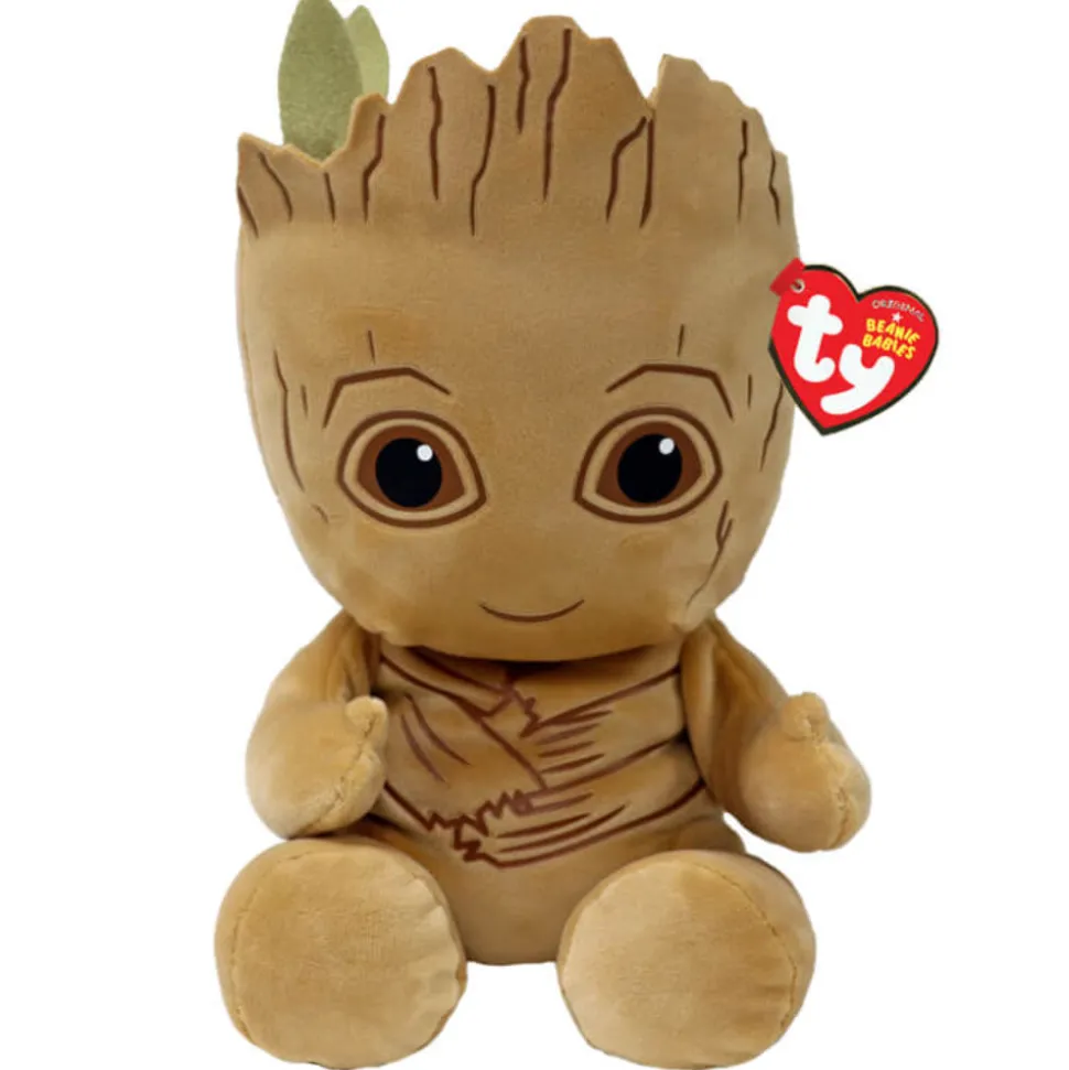Ty Marvel Soft Groot Medium Plush