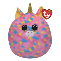 Ty Squishy Beanies Fantasia the Multicolored Unicorn10" Squish Plush