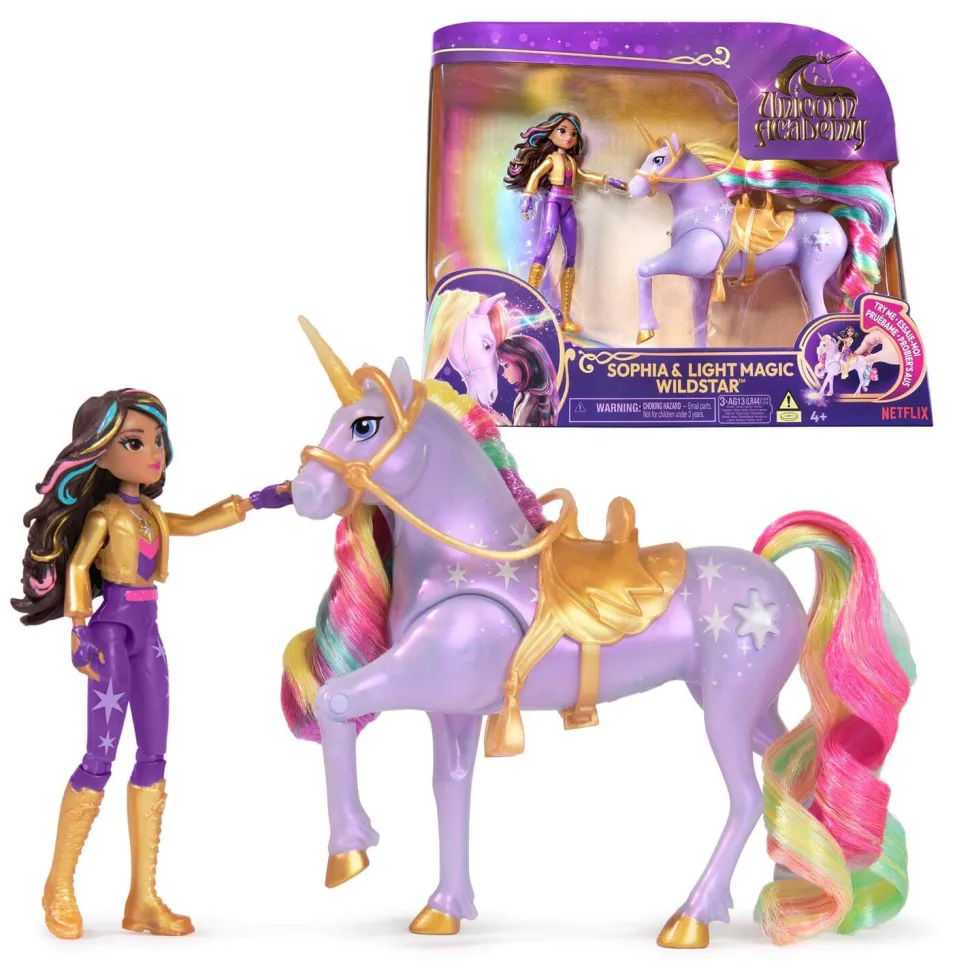 Unicorn Academy Sophia and Light Magic Wildstar Set
