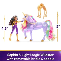 Unicorn Academy Sophia and Light Magic Wildstar Set