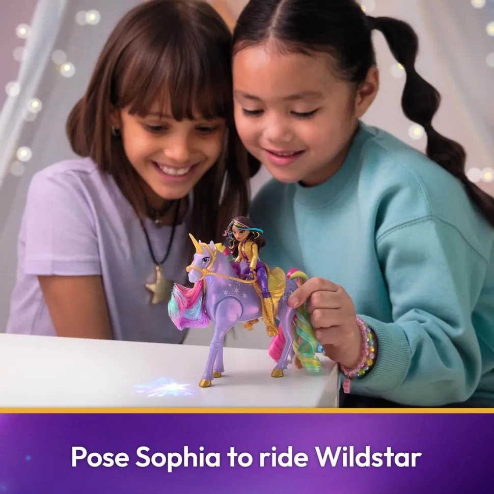 Unicorn Academy Sophia and Light Magic Wildstar Set