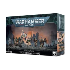 Warhammer 40K Astra Militarum Cadian Command Squad