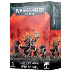 Warhammer 40K Chaos Space Marines Dark Apostle Miniature Set