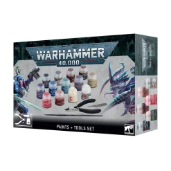 Warhammer 40K Paints and Tools Set (Space Marines vs Tyranids)