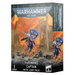 Warhammer 40K Space Marines Captain with Jump Pack