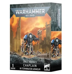 Warhammer 40K Space Marines Chaplain in Terminator Armour