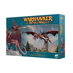 Warhammer The Old World High Elf Realms Lord on Dragon