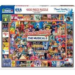 White Mountain Broadway 1000-Piece Puzzle
