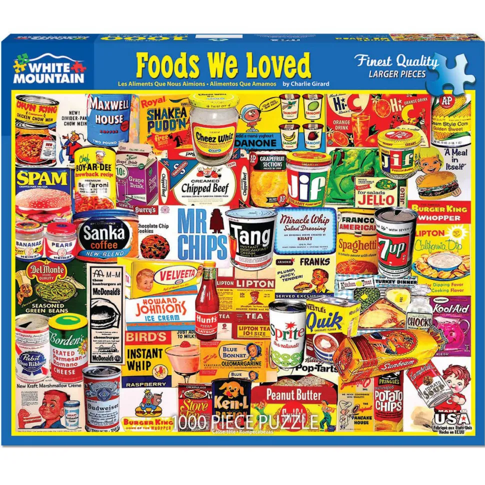 White Mountain Foods We Loved Puzzle