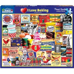 White Mountain I Love Baking Puzzle
