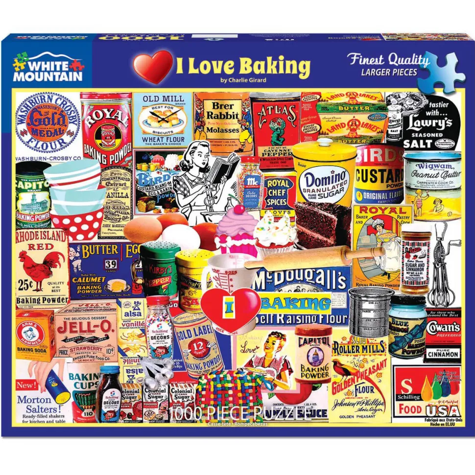 White Mountain I Love Baking Puzzle