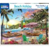 White Mountain Puzzles Beach Holiday 550 Pc