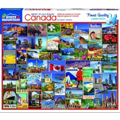 White Mountain Puzzles Best Places in Canada
