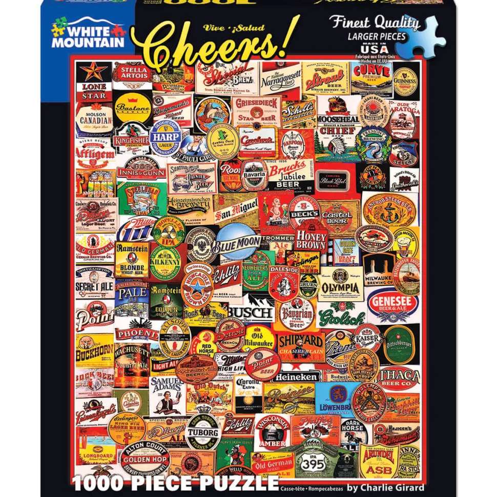 White Mountain Puzzles Cheers! 1000 Pc