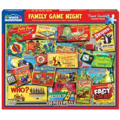 White Mountain Puzzles Family Game Night