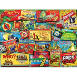 White Mountain Puzzles Family Game Night