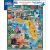 White Mountain Puzzles Florida 1000 Pc