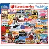 White Mountain Puzzles I Love America 1000 Piece