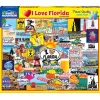White Mountain Puzzles I Love Florida 1000 Pc