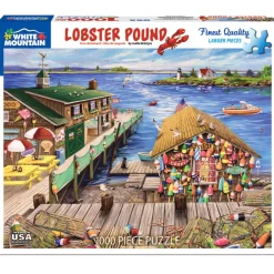 White Mountain Puzzles Lobster Pound 1000 Pc