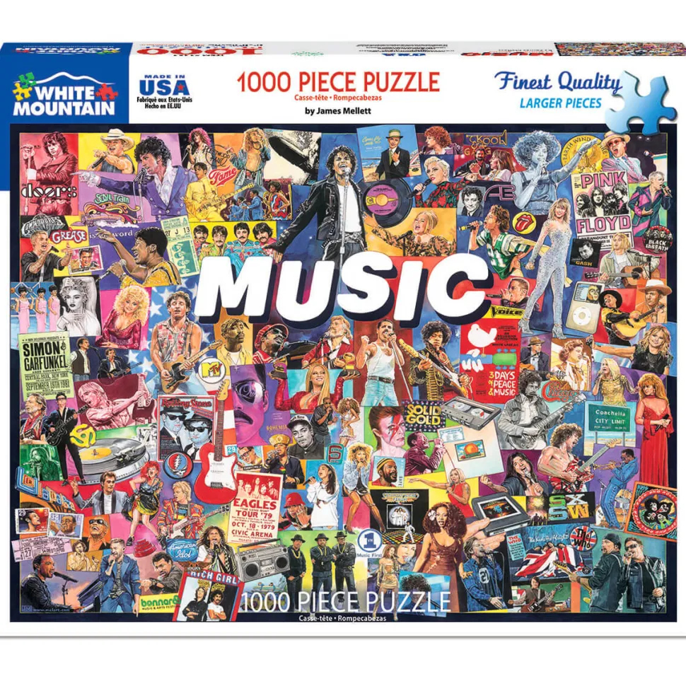 White Mountain Puzzles Music 1000 Pc