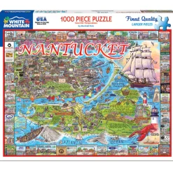 White Mountain Puzzles Nantucket MA 1000 Pc
