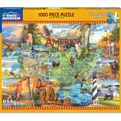 White Mountain Puzzles National Parks 1000 Pc