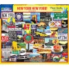 White Mountain Puzzles New York New York 1000 Pc