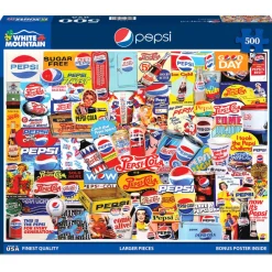 White Mountain Puzzles Pepsi 500 Pieces