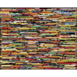 White Mountain Puzzles Pencil Collage 1000 Piece