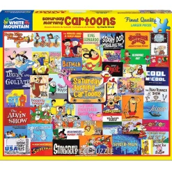 White Mountain Puzzles Saturday Cartoons