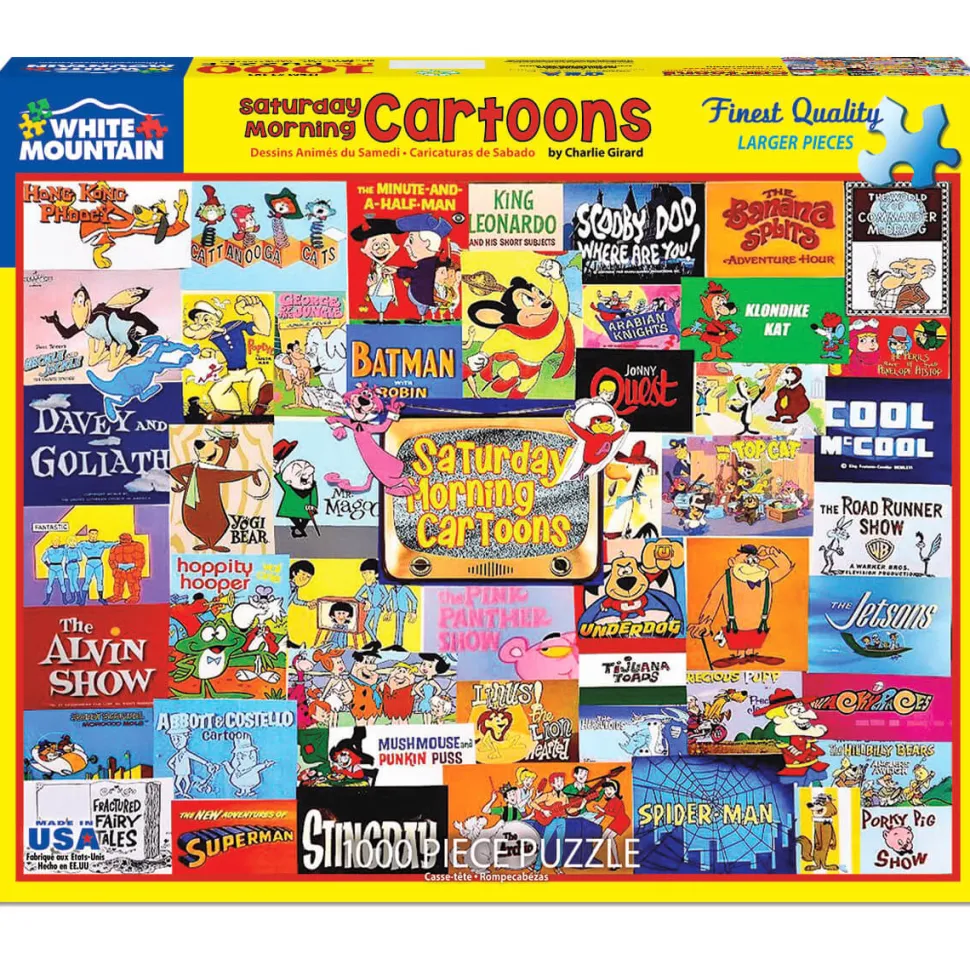 White Mountain Puzzles Saturday Cartoons