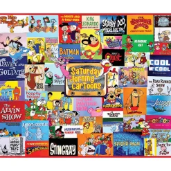 White Mountain Puzzles Saturday Cartoons