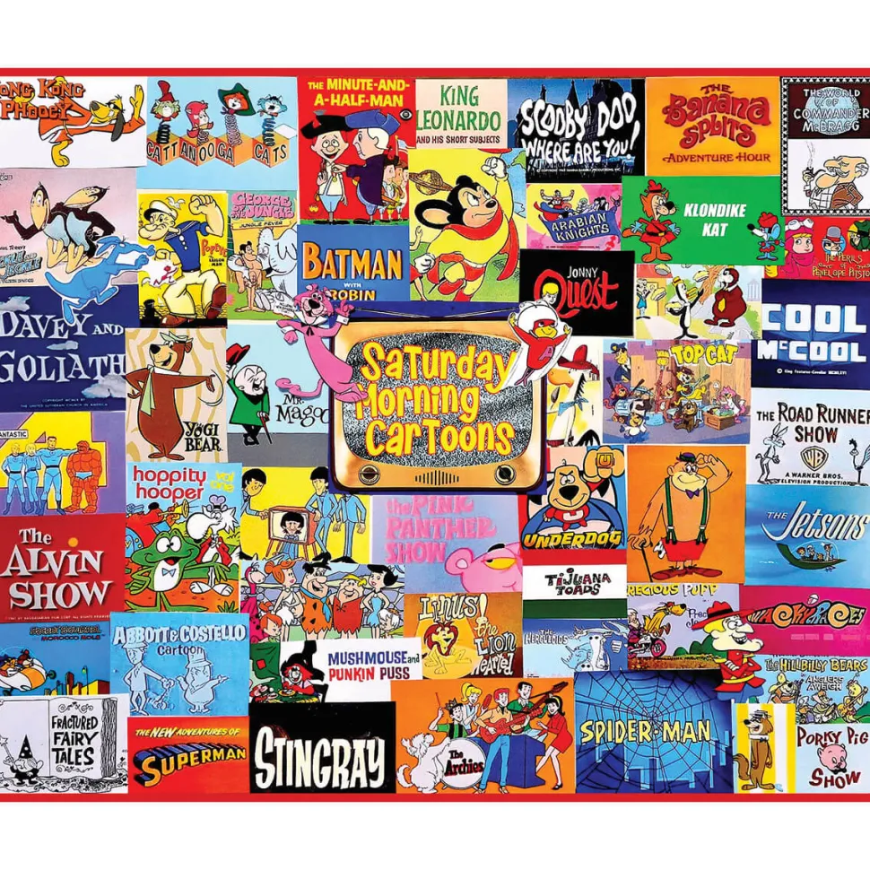 White Mountain Puzzles Saturday Cartoons
