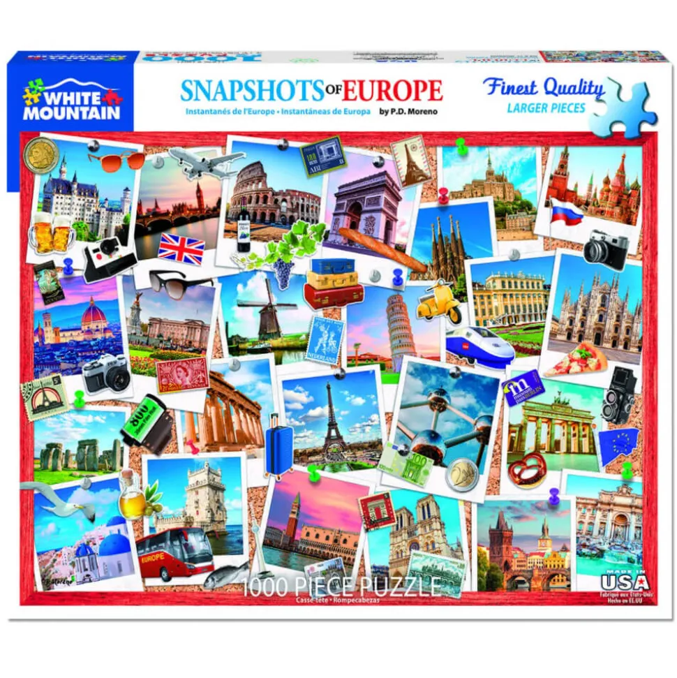 White Mountain Puzzles Snapshots of Europe