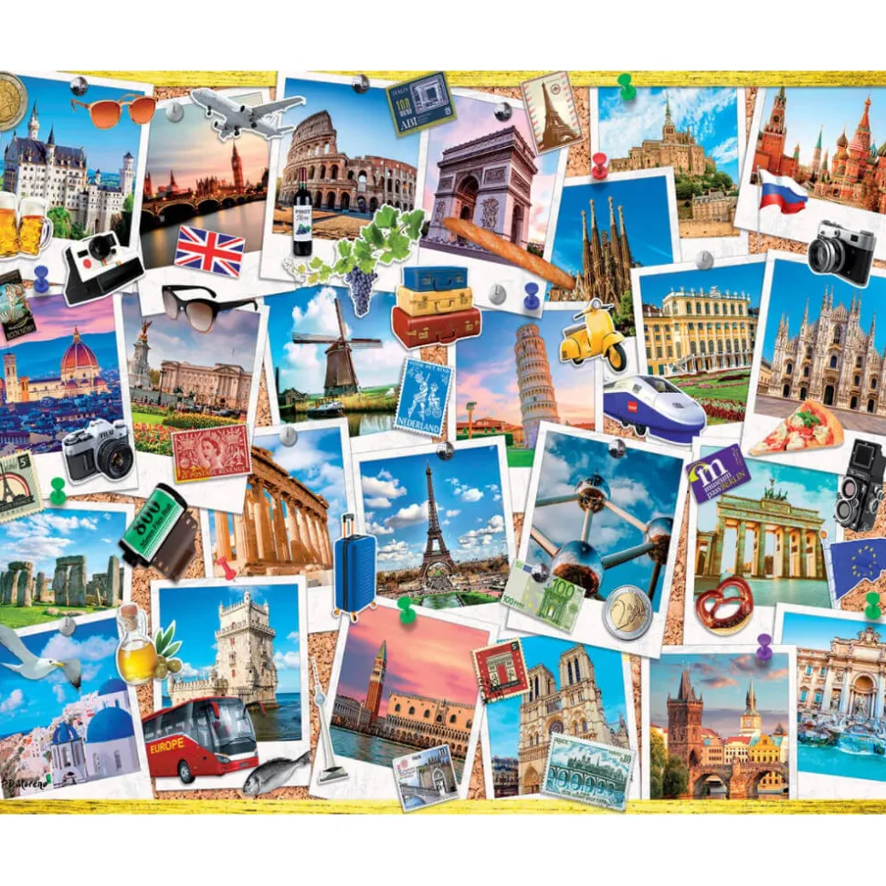 White Mountain Puzzles Snapshots of Europe