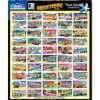 White Mountain Puzzles State Greetings Stamps