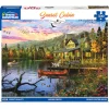 White Mountain Puzzles Sunset at the Lake 500 Pc