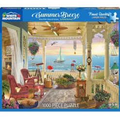 White Mountain Puzzles Summer Breeze 1000 Pc